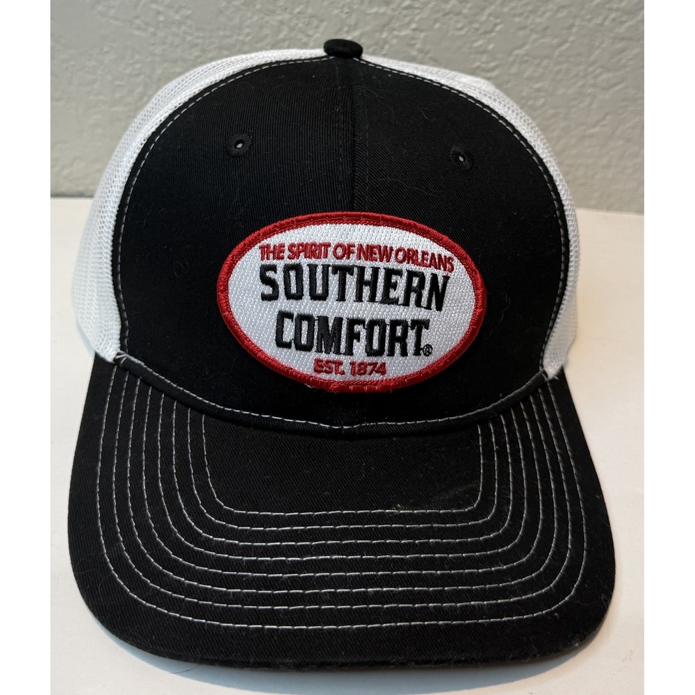 Southern Comfort Patch Trucker Hat Cap Mesh New Orleans Snapback Port Authority